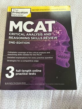 Mcat CARS the Princeton review book